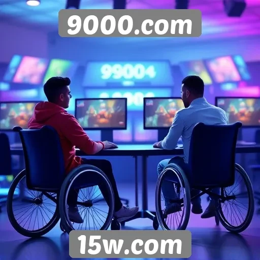 Acessibilidade em 9000.com melhora a experiência de jogadores